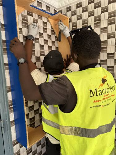 Réalisation Macrolect : installation à Bobo-Dioulasso (photo 87)