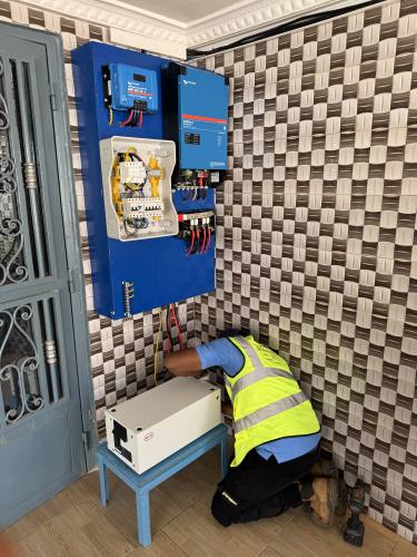 Réalisation Macrolect : installation à Bobo-Dioulasso (photo 109)