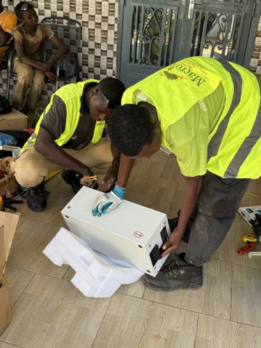 Réalisation Macrolect : installation à Bobo-Dioulasso (photo 116)