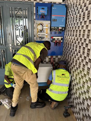 Réalisation Macrolect : installation à Bobo-Dioulasso (photo 118)