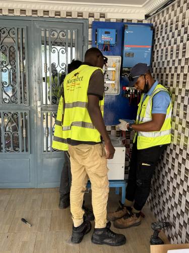 Réalisation Macrolect : installation à Bobo-Dioulasso (photo 122)