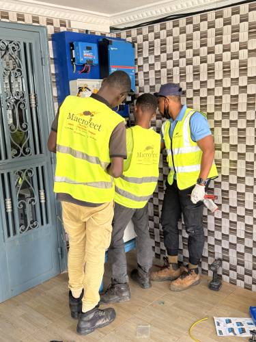 Réalisation Macrolect : installation à Bobo-Dioulasso (photo 126)